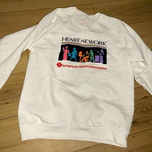 American Heart Association Crewneck Sweatshirt (Size: M)